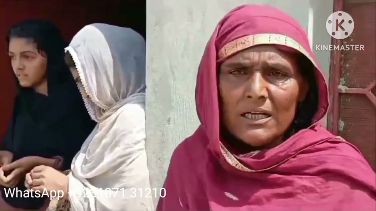 A widow, her husband has died, she does not have a house to live in, she has three young daughters.