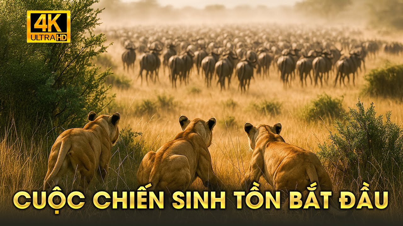 SERENGETI | Sinh Tồn Trong Lãnh Địa Của Kẻ Săn Mồi #thegioidongvat | Vua Sư Tử