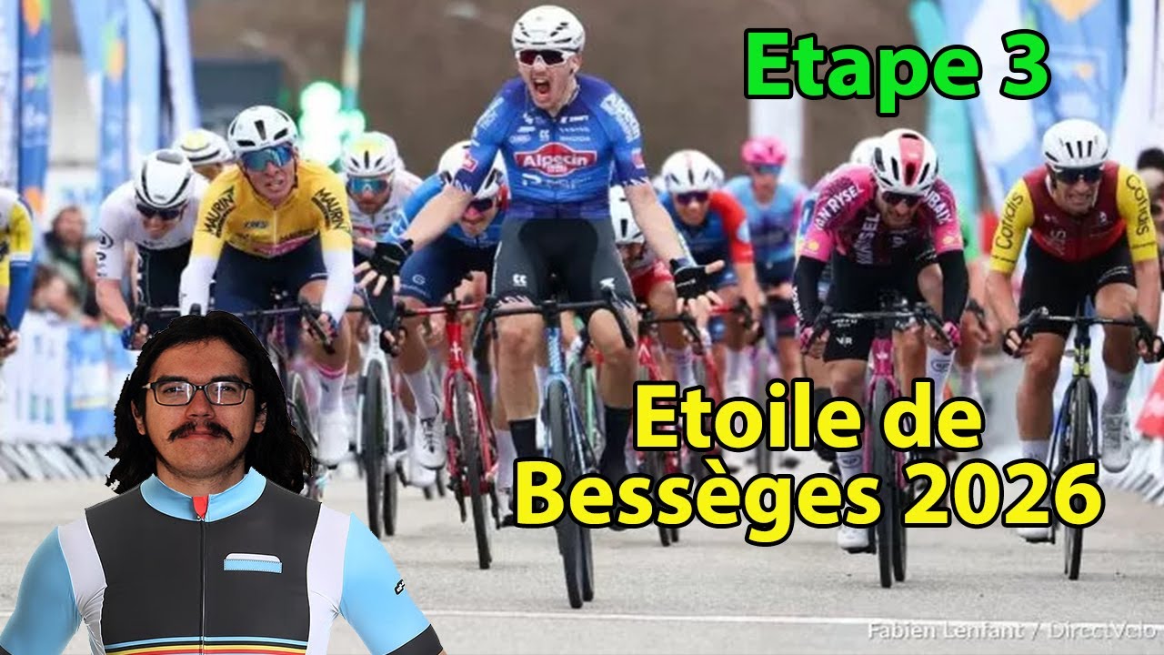 🚴‍♂️Etoile de Bessèges 2026🇫🇷 : Etape 3 Débrief (Kubis, Uhlig, Hardouin...)