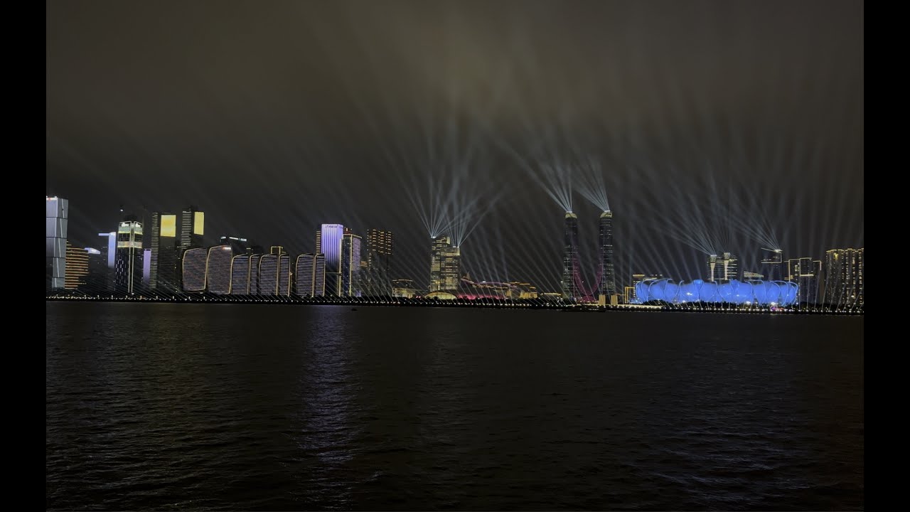 【4K】杭州亚运会开幕式现场实体烟花秀落空，无数摄影大佬从期盼到失望