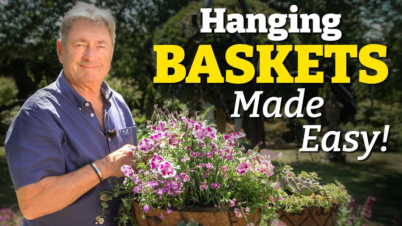 My Top 3 Hanging Basket Styles... And How to Plant Each One!