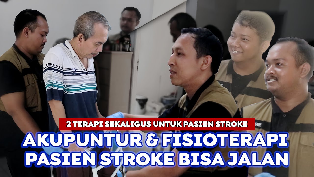 DIKASIH TIPS BUAT PASIEN STROKE KAKI MASIH DI SERET!!