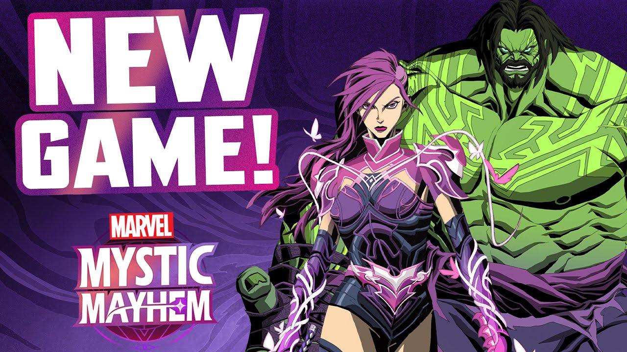 NEW MARVEL GAME!! First look at MARVEL Mystic Mayhem!!