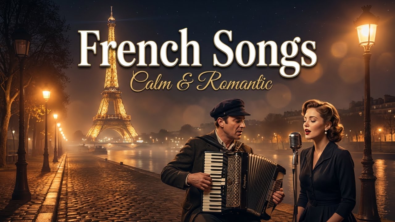 French Love Songs | Deep Sad Romantic Paris Ballads for Night & Work