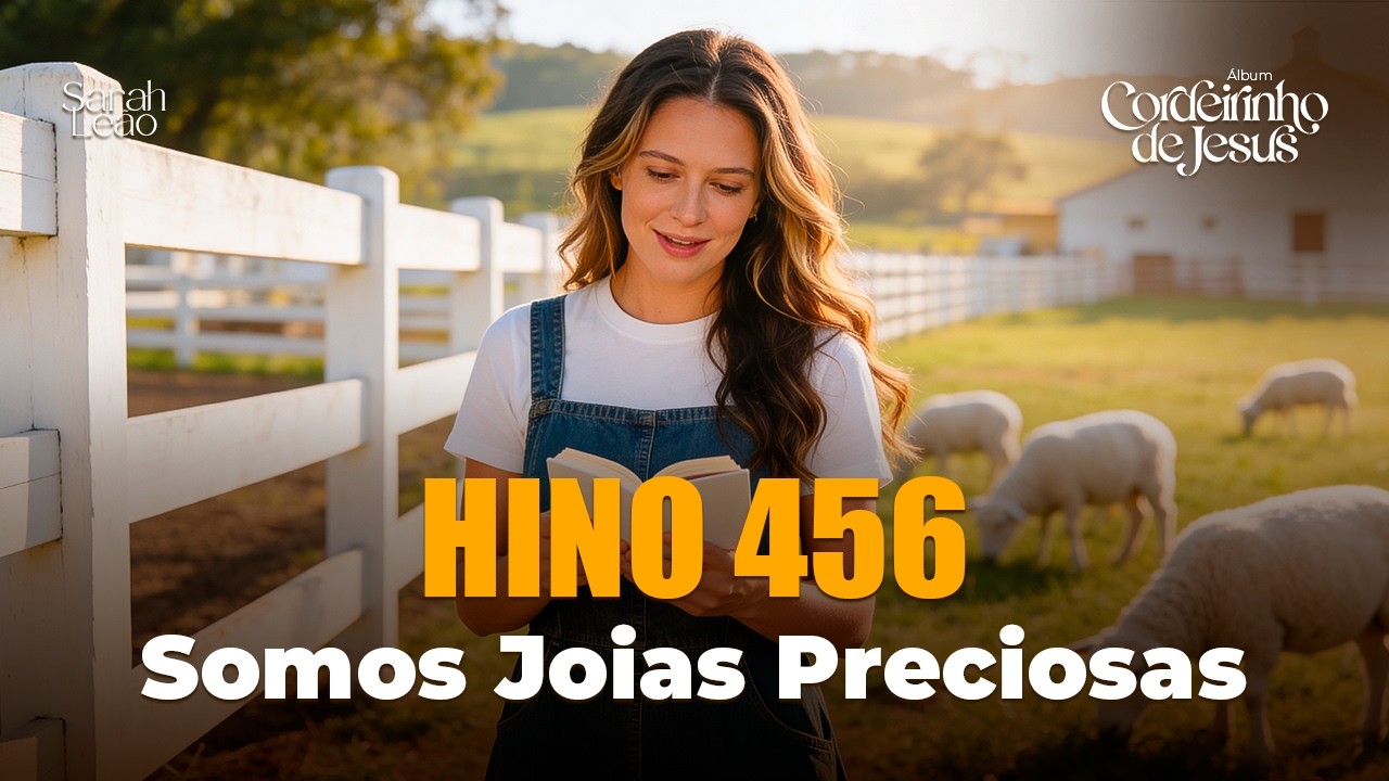 Hino 456 - Somos Joias Preciosas | Hino CCB Cantado | Para Acalmar a Alma | Reunião Jovens e Menores