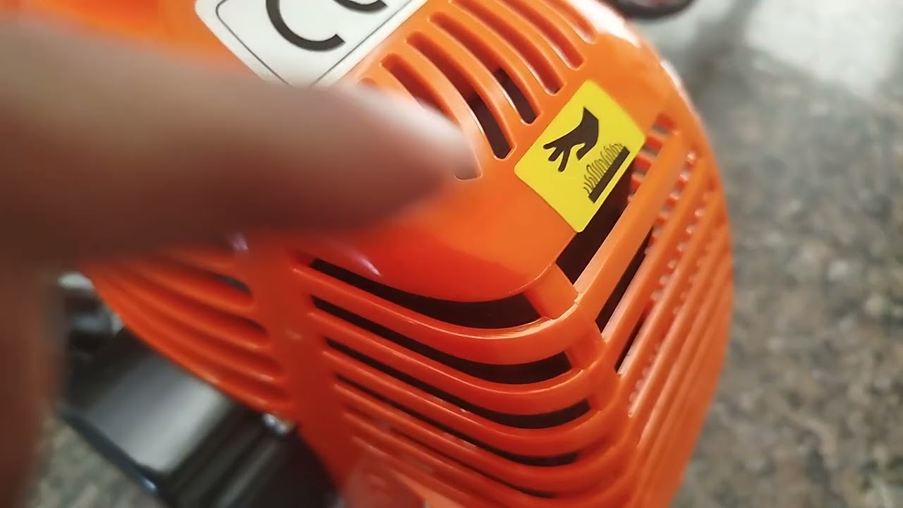 Cuidado antes de usar a Roçadeira Vulcan Trent