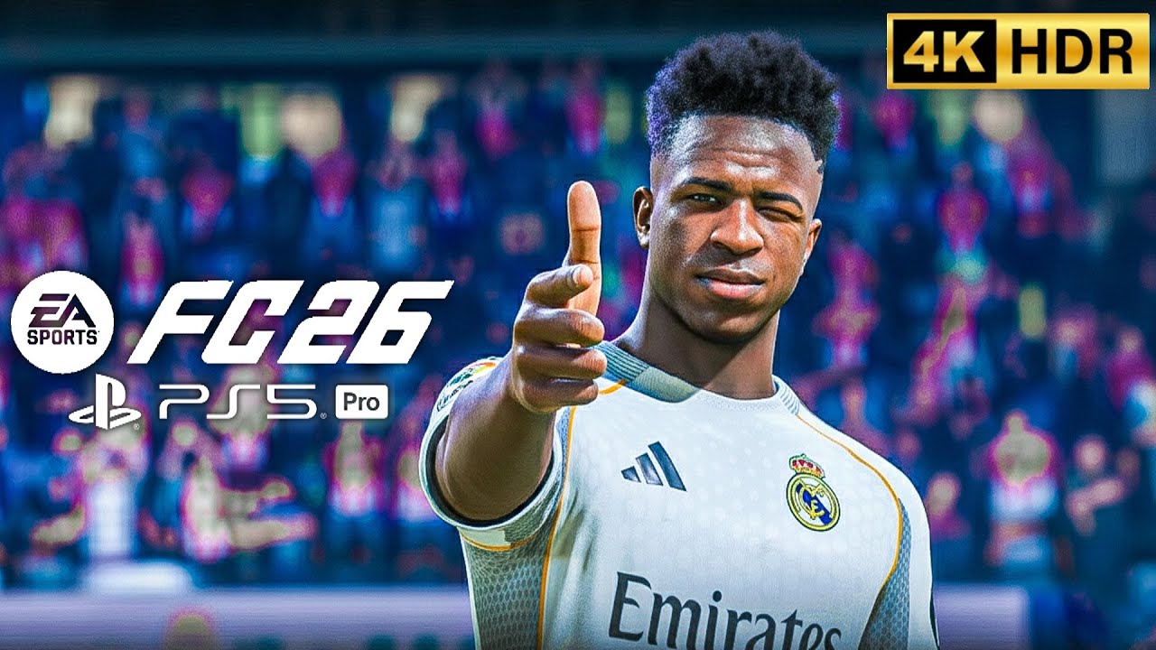 EA FC 26 Real Madrid vs Barcelona PS5 PRO [4K 60FPS HDR]