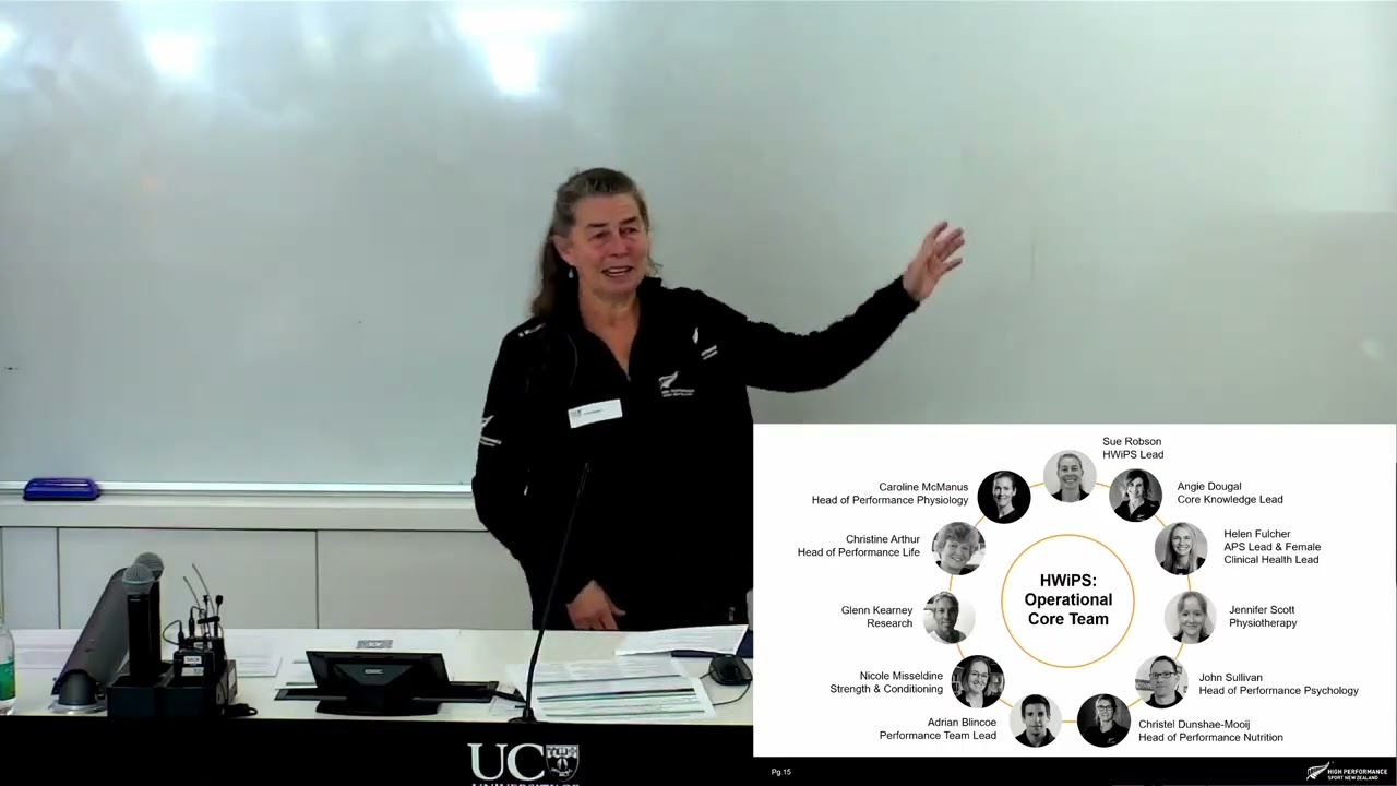 Dr Sue Robson | HPSNZ Healthy Women in Performance Sport Lead: From research to sport and back again