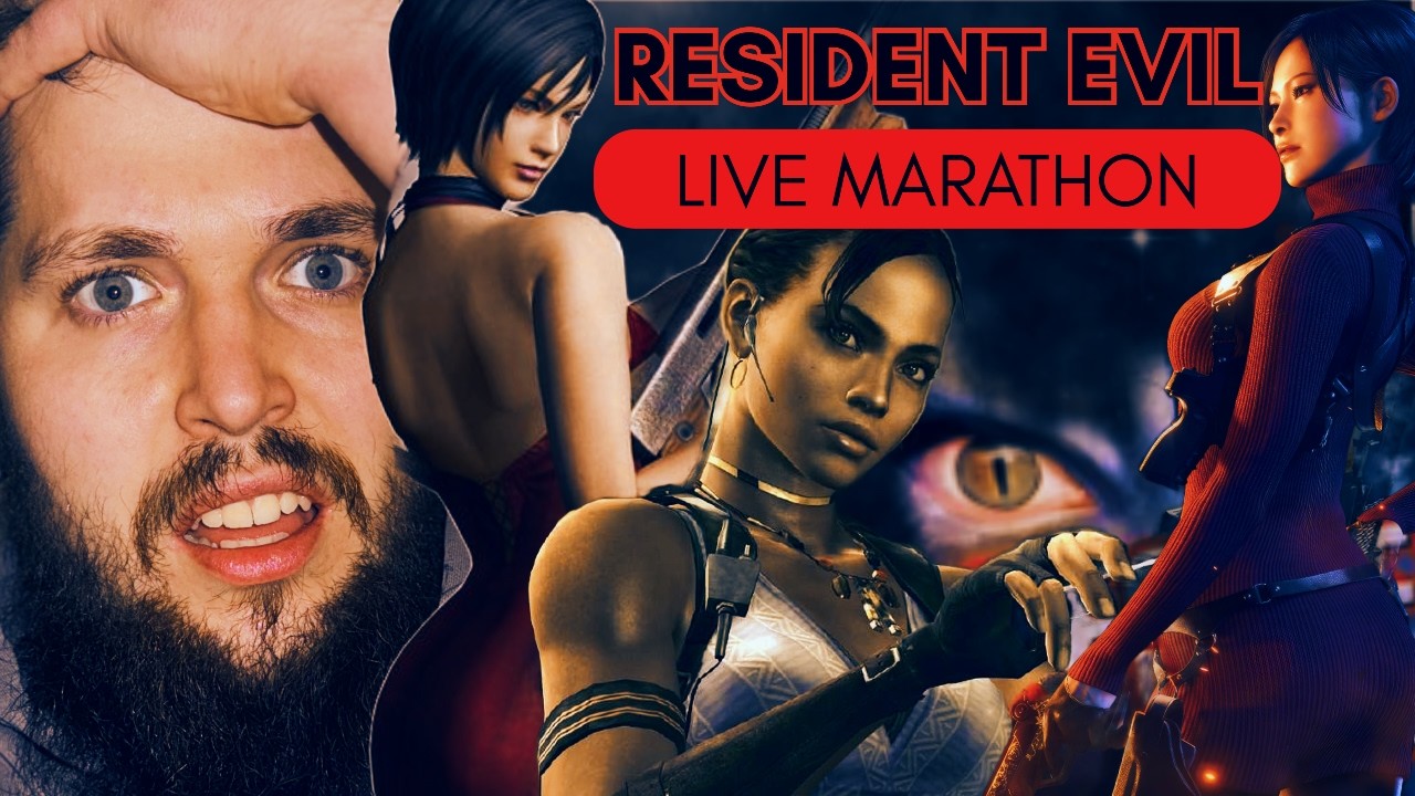 Chill Resident Evil Let's Plays  🌧️ Relaxing Commentary to Sleep, Study & Draw