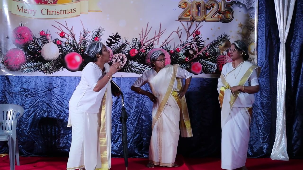 പുണ്യനിശ-2025 (ക്രിസ്മസ് കരോൾ നൈറ്റ് -2025 )  Vanitha SKIT  part1