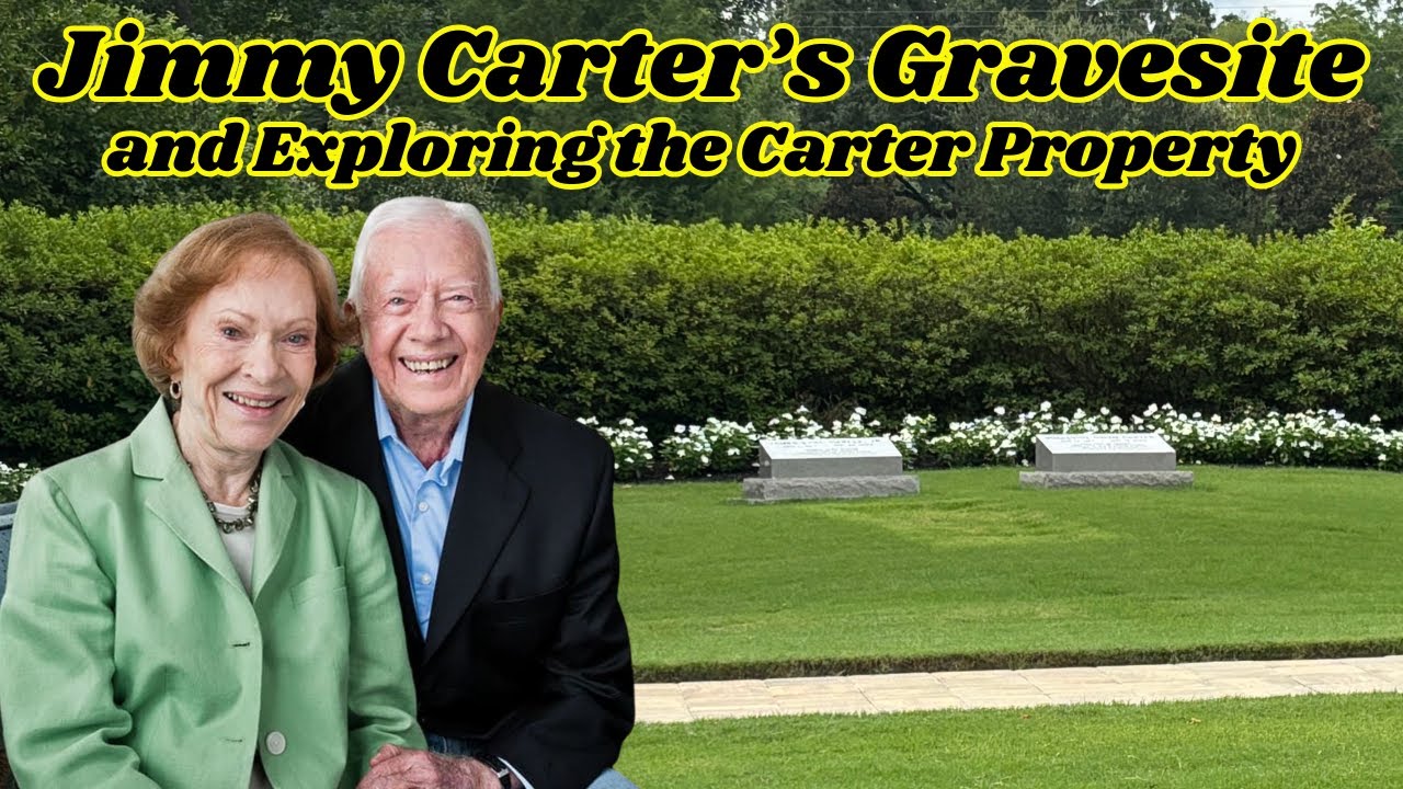 Jimmy Carter Gravesite is Open to the Public