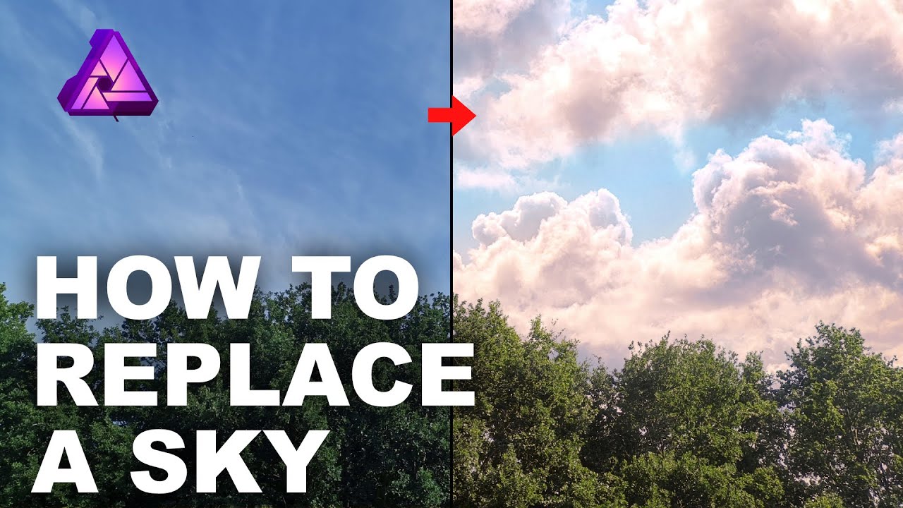 How to replace a sky in Affinity Photo