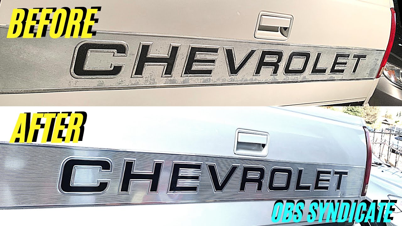 88-98 OBS Chevy Banner / Ribbon Restoration Tutorial