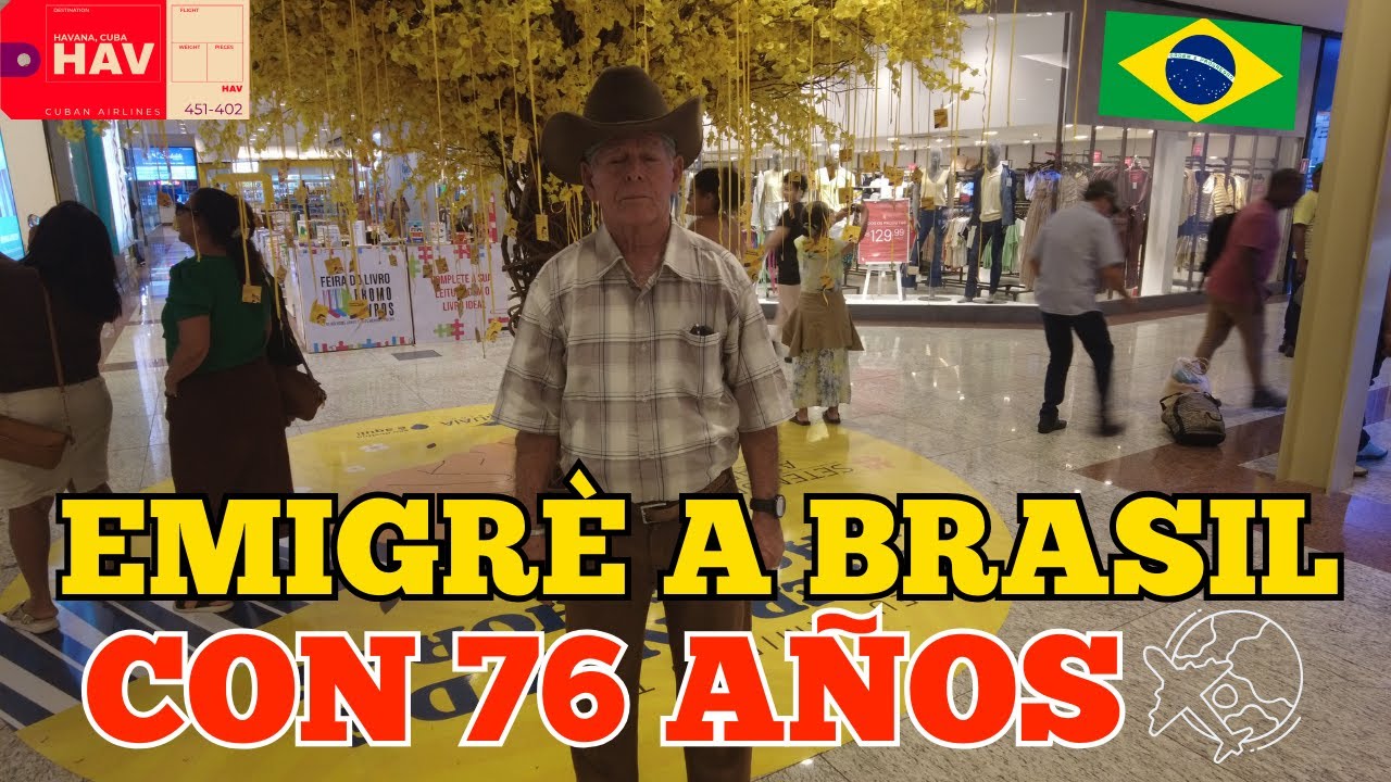 Es difícil emigrar a los 76 años ?! . Es posible adaptarse a Brasil 🇧🇷?. 