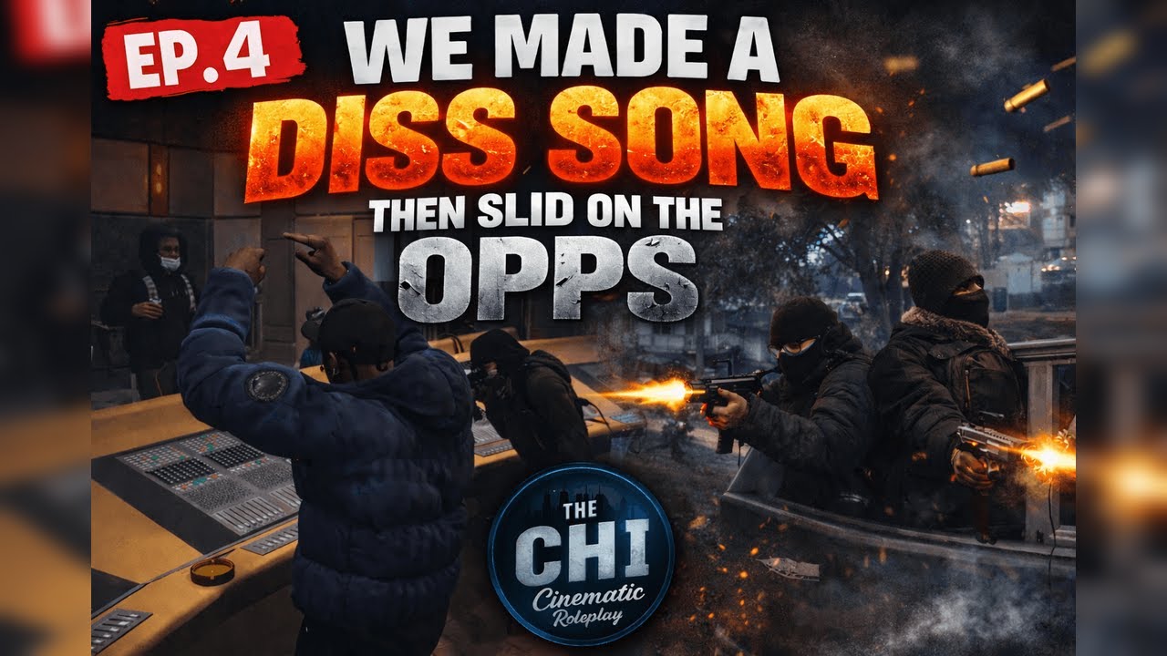 We Made a Diss Song Then slid on the Opps 👀 | The CHI RP| Life of Kmoney EP.4 GTA 5 RP