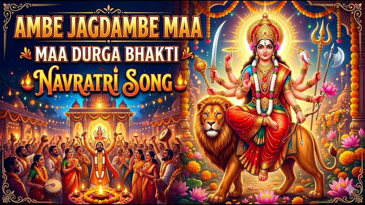 Ambe Jagdambe Maa | Maa Durga Bhakti | Navratri Song #AmbeJagdambe #MaaDurga #DurgaBhakti #Navratri