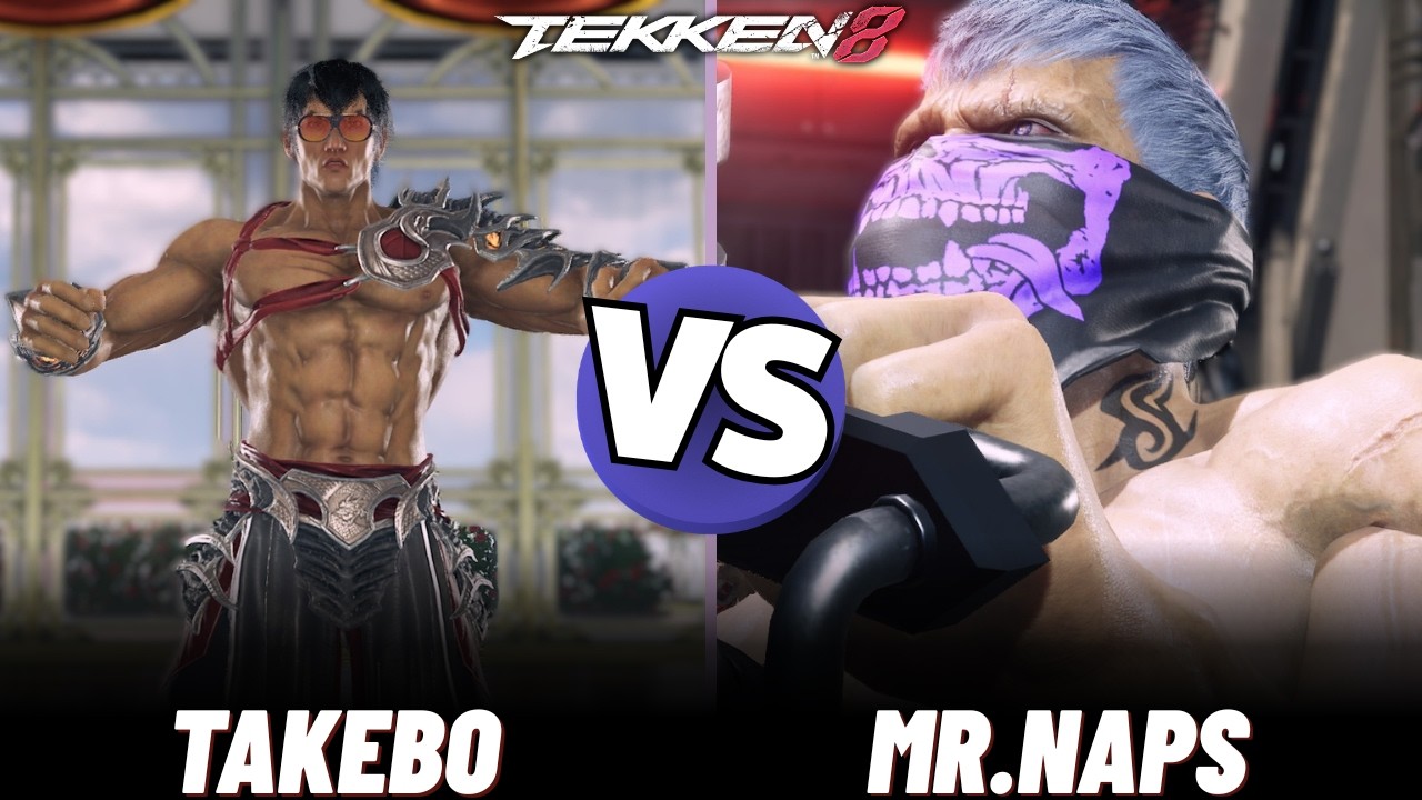 Tekken 8 - Mr.Naps (Bryan) VS Takebo (Law) Ranked Match