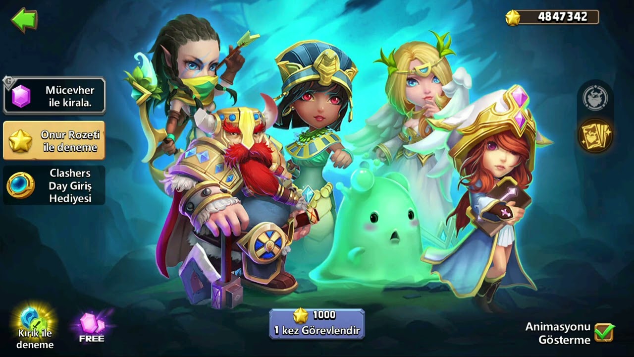 Castle Clash Bell Elk Maiden I Got My First Card 🎯EVEREST🎯