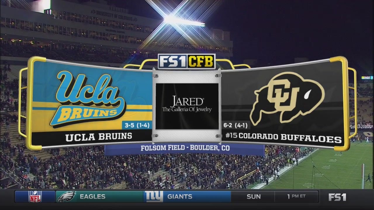 NCAAF 2016 / Week 10 / 03.11.2016 / UCLA Bruins @ (15) Colorado Buffaloes / 720pier