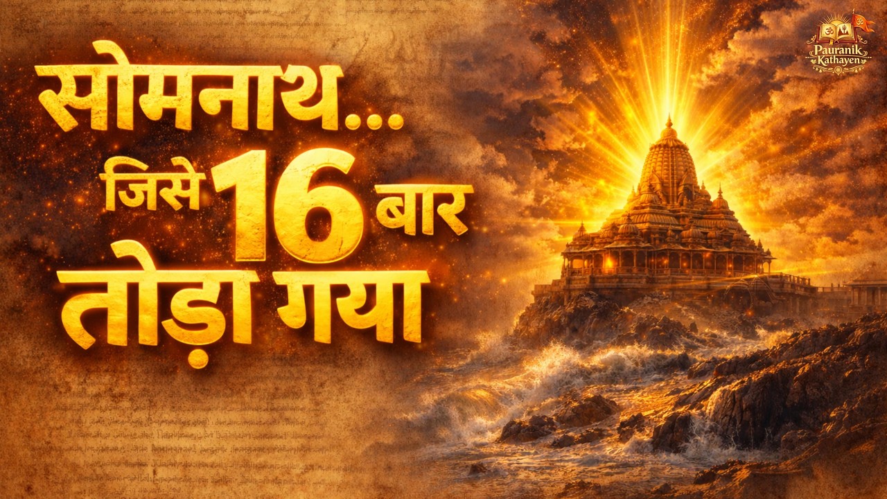 सोमनाथ मंदिर को 16 बार तोड़े जाने के बाद भी शिवलिंग अमर क्यों रहा? #somnathtemple #hindu