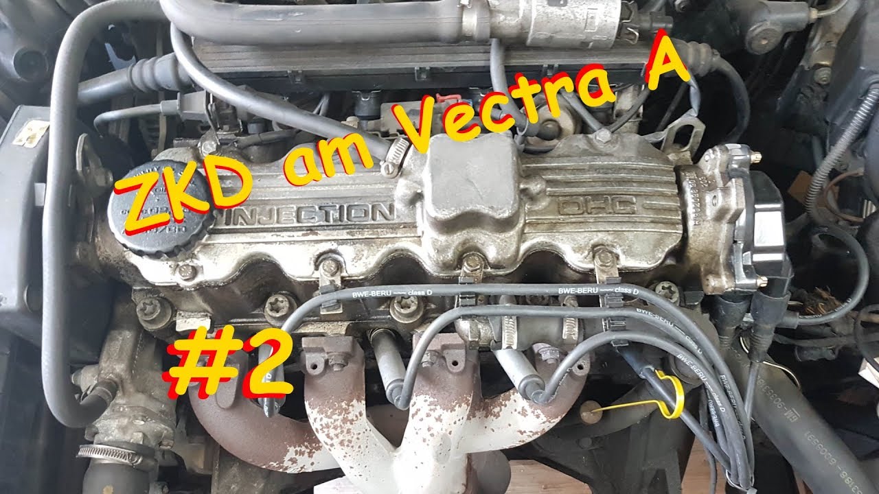 Zylinderkopfdichtung am Vectra A Teil 2