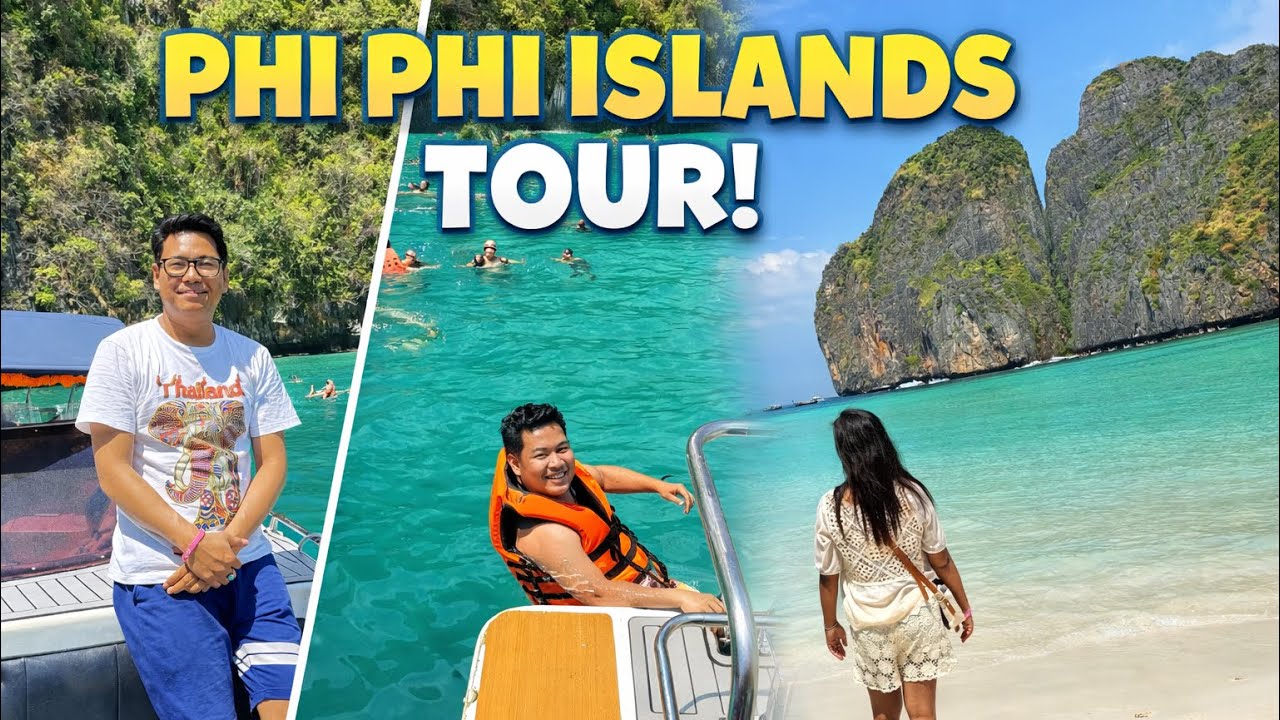 Phi Phi Islands ll Full day tour ll birajsharmavlogs77