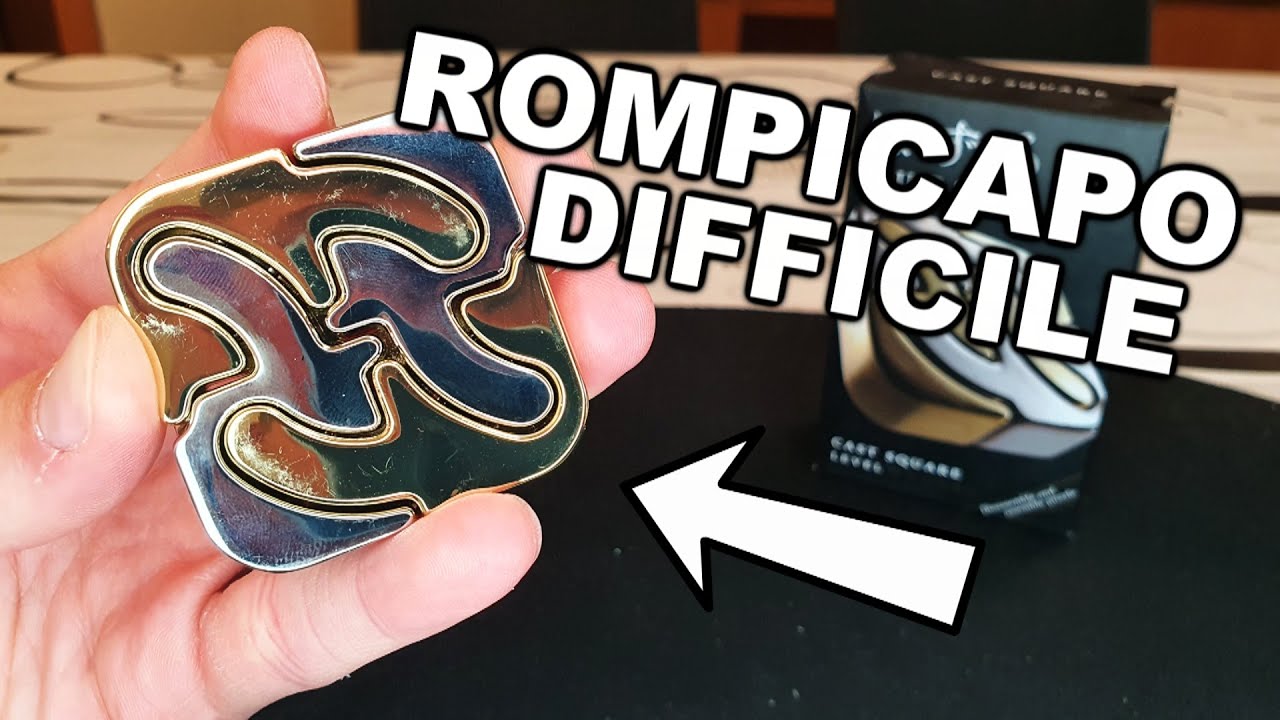 RISOLVO IL ROMPICAPO QUADRATO!