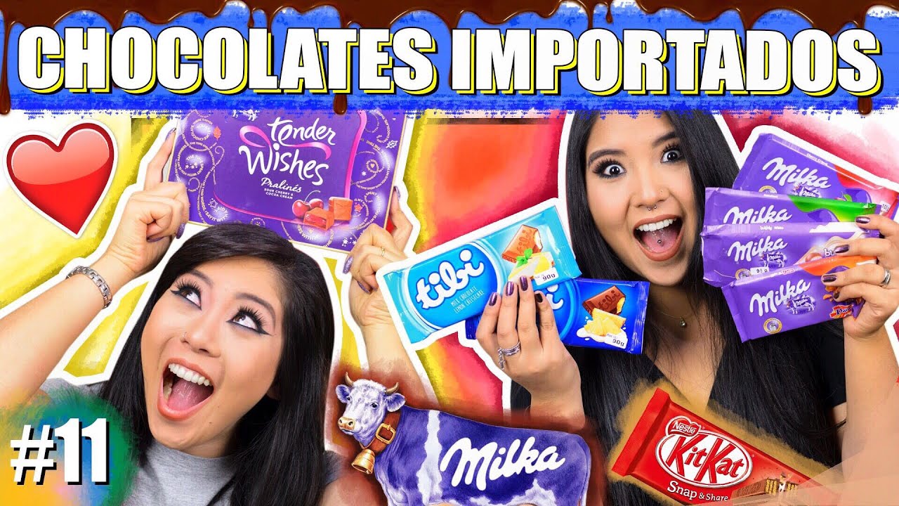 EXPERIMENTANDO CHOCOLATES IMPORTADOS! 