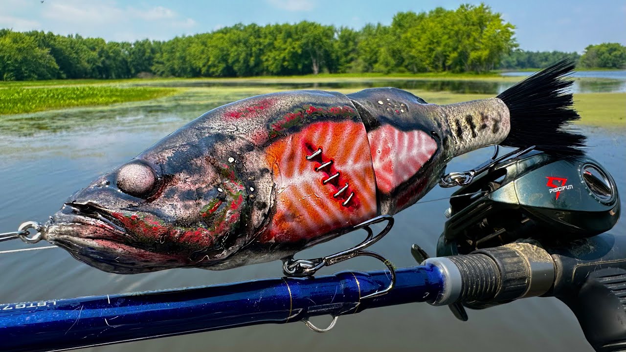 Fishing a Zombie Lure for Pike!