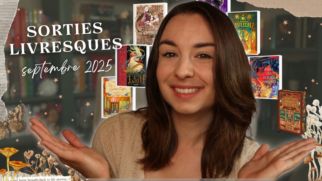Les sorties littéraires de la rentrée 2025 📚 | Ma sélection de septembre ✨
