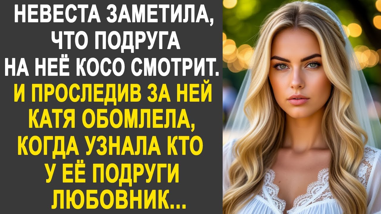 Невеста заметила, что подруга на неё косо смотрит. И проследив за ней, она узнала кто её любовник...