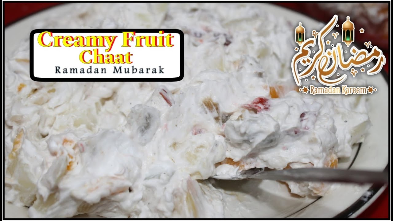 Creamy Fruit Chaat | Ramadan Special 2024 | King Chef Shahid Jutt G.A Pakistan