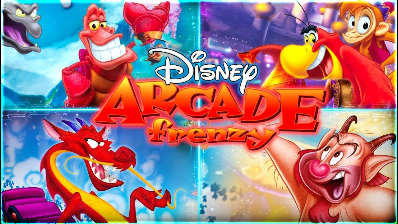 Disney's Arcade Frenzy Walkthrough Full Game Longplay (PC)