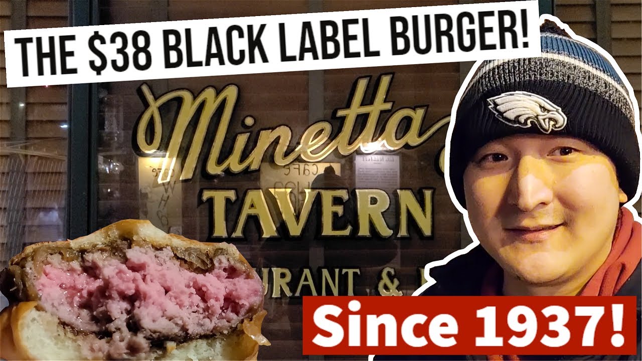 Is NYC's BEST BURGER the $38 BLACK LABEL BURGER at Minetta Tavern?