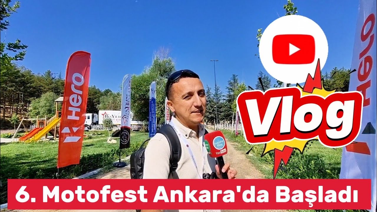 🏍6. MOTOFEST ANKARA 2025 👉Karak&ouml;y Mesire Alanından ilk g&ouml;r&uuml;nt&uuml;ler burada🤗