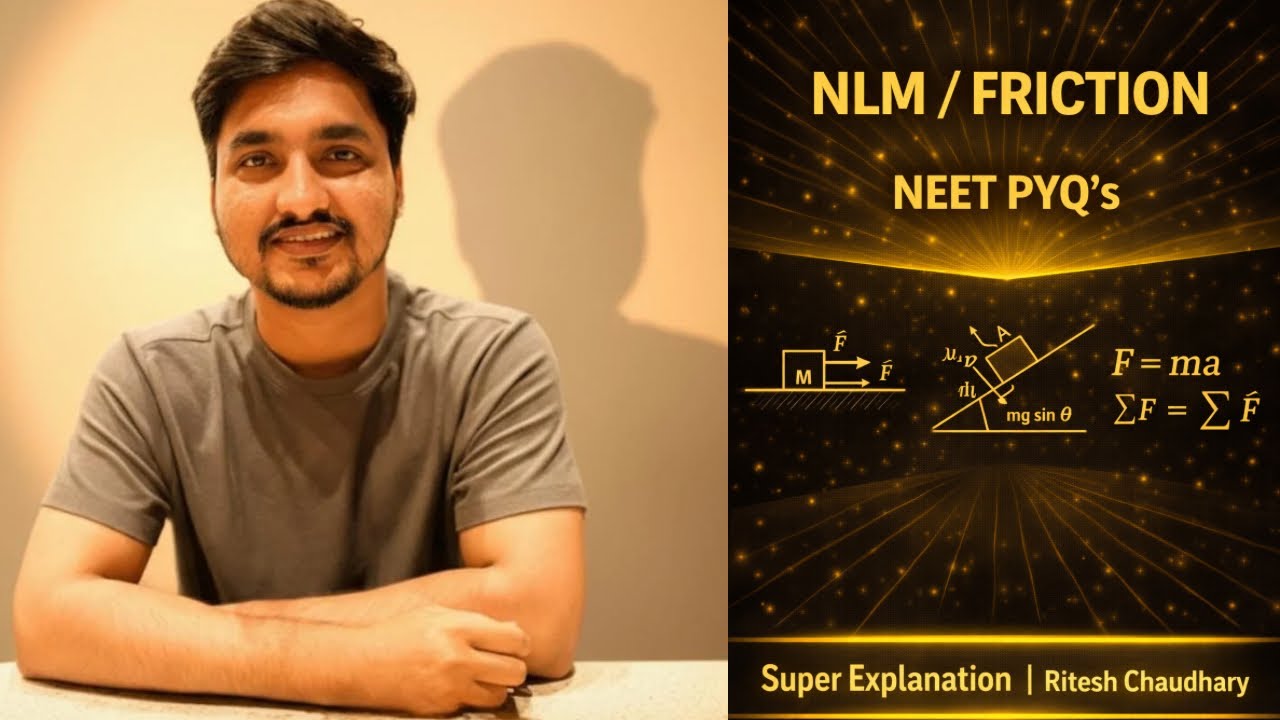 There are two inclined surfaces of equal length L and same angle of  #neet #pyq #nlm #neet2026 #iit