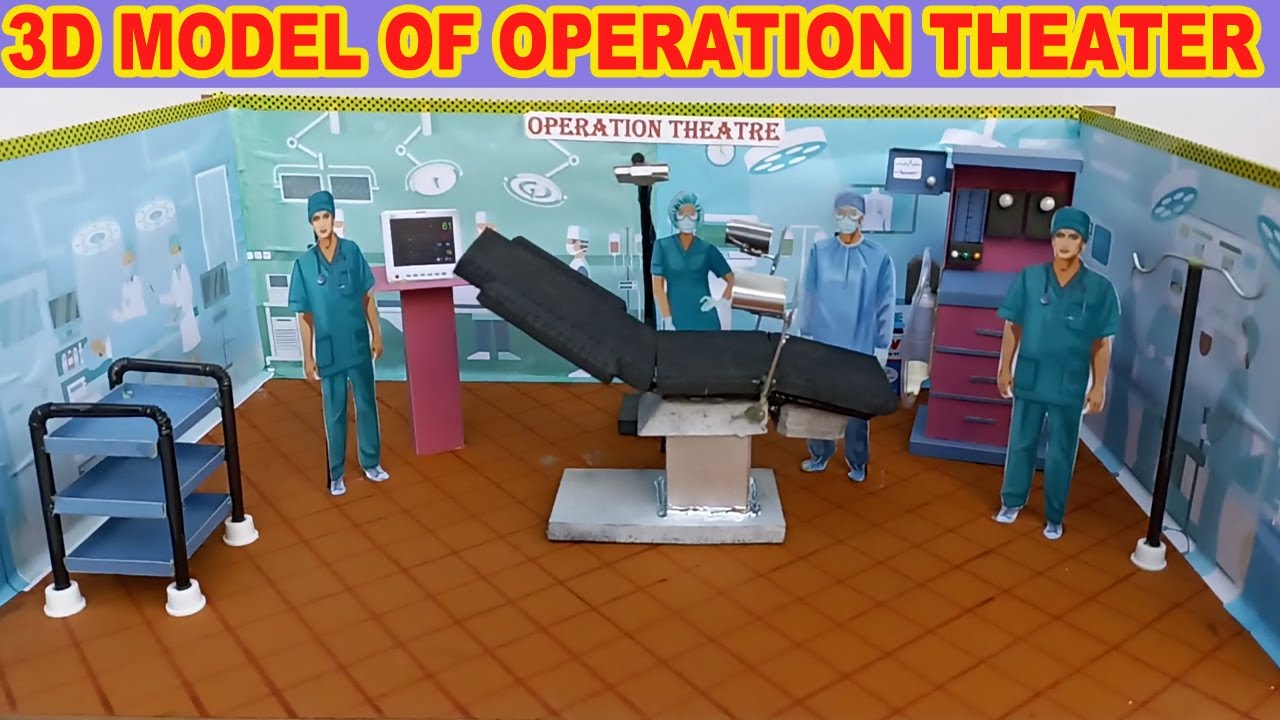 3D MODEL OF OPERATION THEATER || MEDICAL MODEL || PROJECT SOLUTION