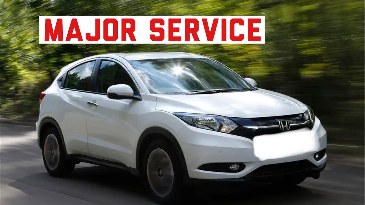 HONDA HRV 1.6 diesel (N16A3) MAJOR SERVICE