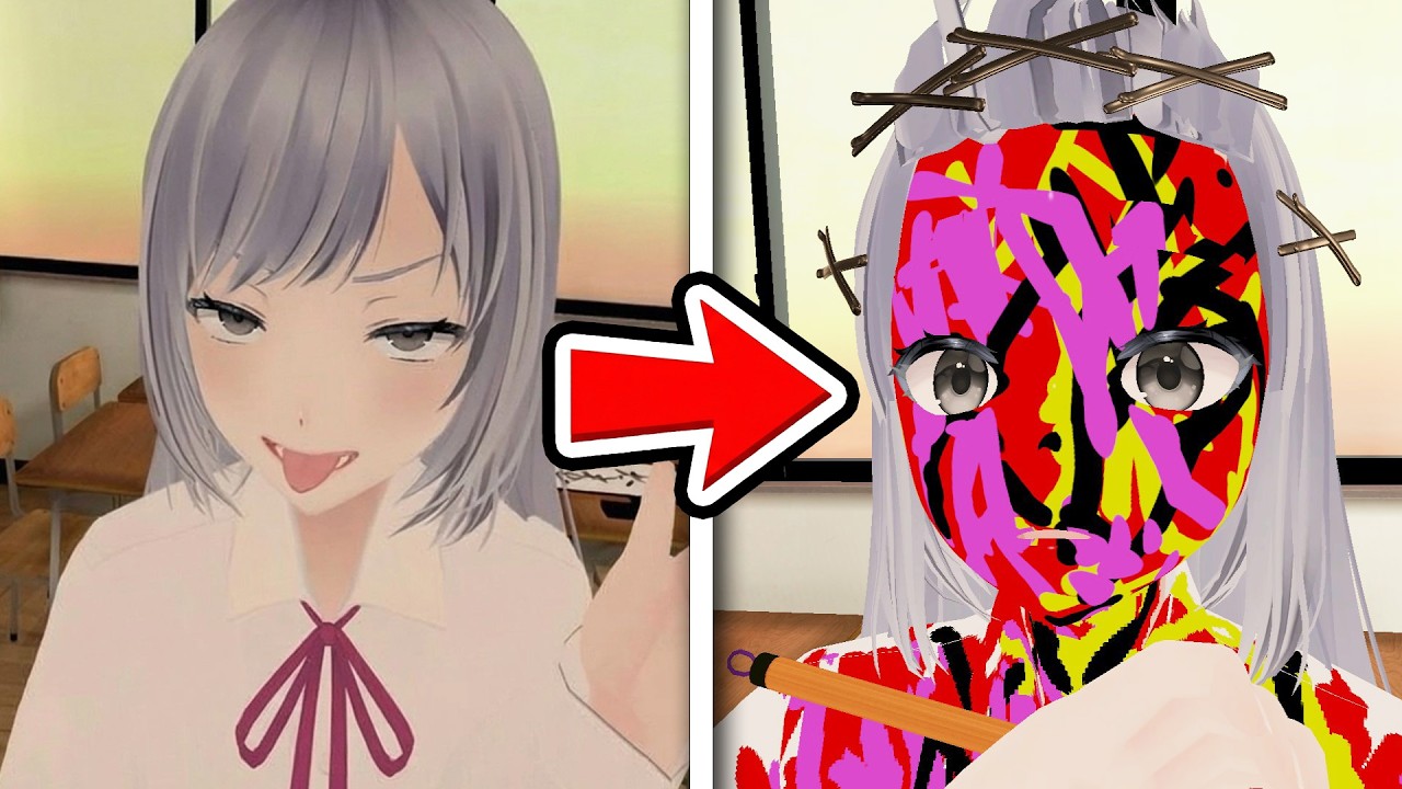 勝ったら美少女の顔を好き放題しまくる - ドキドキ羽根突きVR