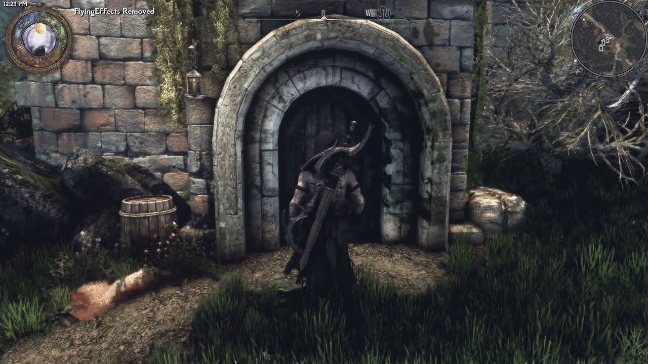 Skyrim SE - Time for some rest in my new Catacombs.(Vampire) -Toxin Doctor Laboratory mod.