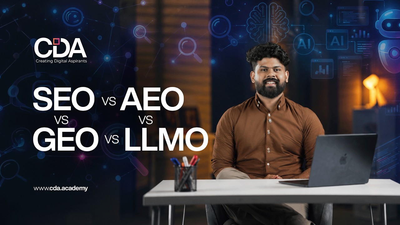 What are AEO, GEO & LLMO? The New Era of SEO | Malayalam