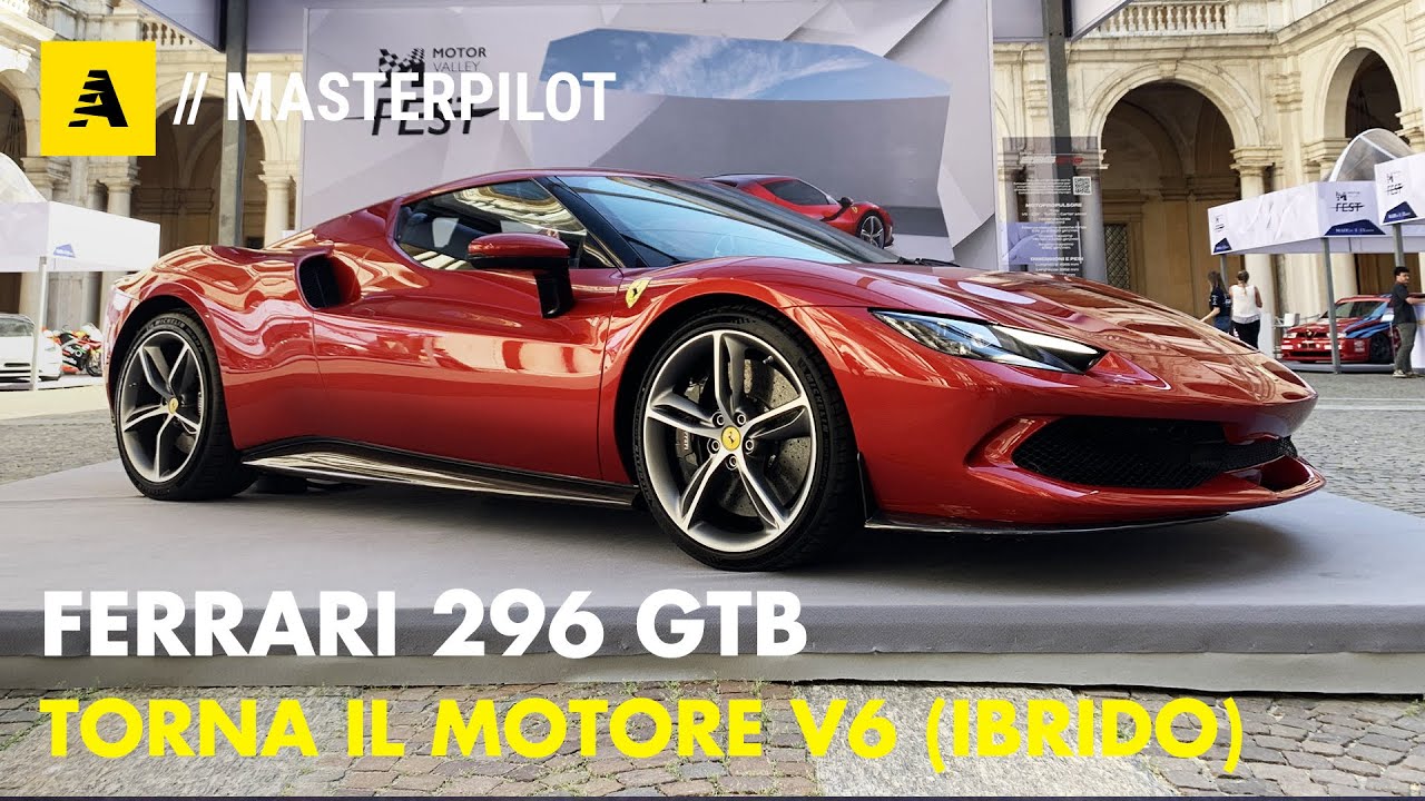Ferrari 296 GTB 2022 | ECCOLA con il V6 da 830 CV...