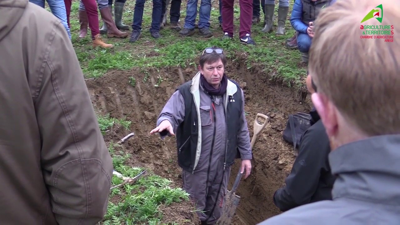 Agriculture Biologique de Conservation avec Frédéric Thomas en Ariège