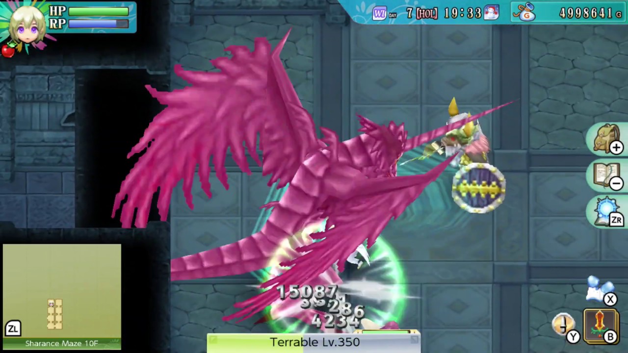 Sharance Maze/Unlocking New Game+ - Rune Factory 4 Special