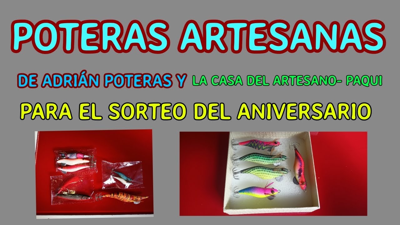 POTERAS ARTESANAS DE ADRIAN POTERAS Y LA CASA DEL ARTESANO-     ( PAQUI ) PARA EL ANIVERSARIO.