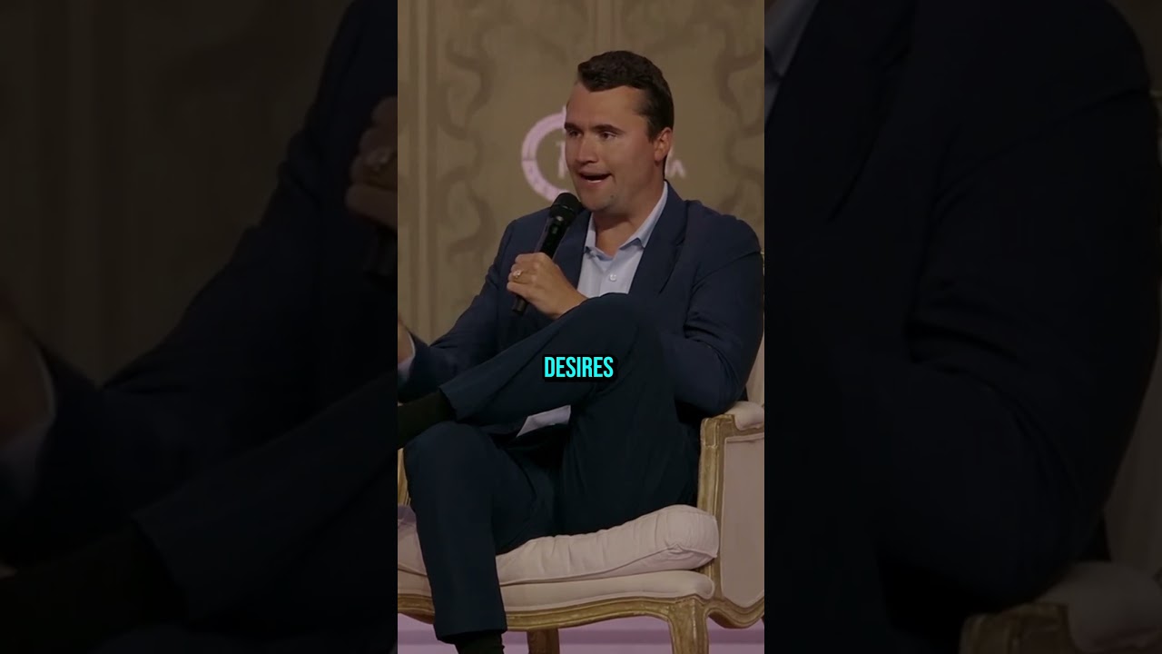 Self control is a SIGNAL of maturity! #charliekirk #motivationalspeech #youtubeshorts