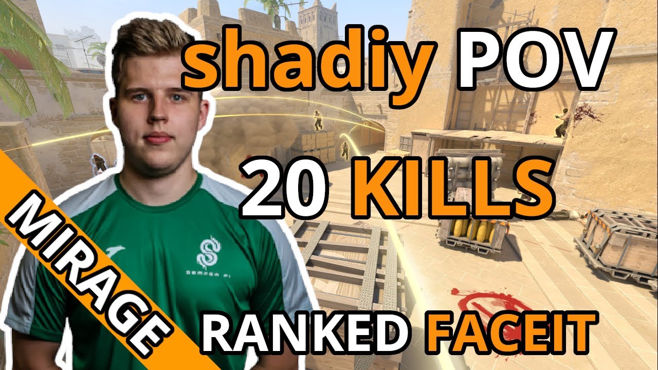 YOU HAVE NEVER HEARD OF THE RANK 5?! | shadiy POV | FACEIT RANKED