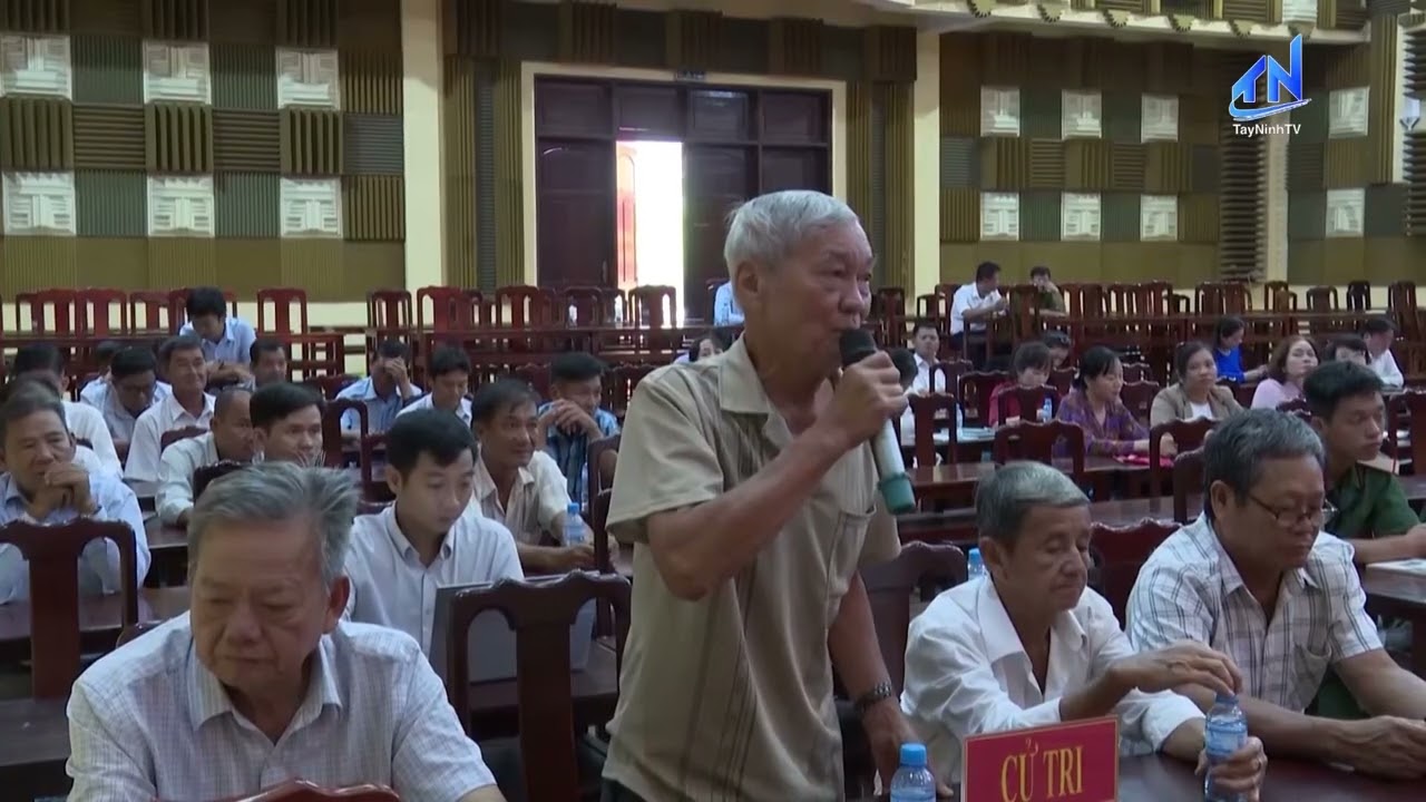 Ứng cử viên đại biểu HĐND tỉnh tiếp xúc cử tri xã Thạnh Hóa | TayNinhTV