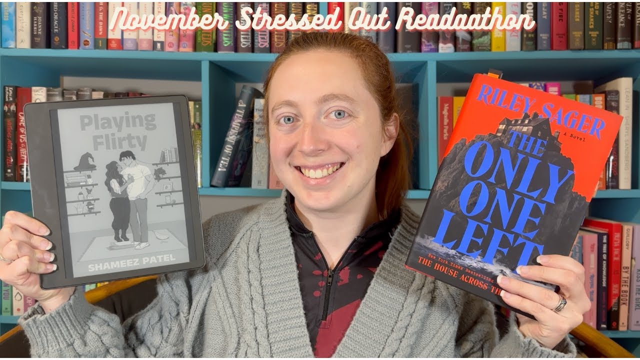 November Readathon | Trying to find reading relaxing agian