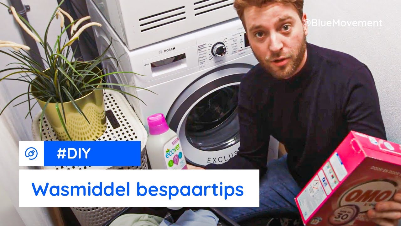 Bespaar op wasmiddel en milieu | DIY | Duurzaam met BlueMovement
